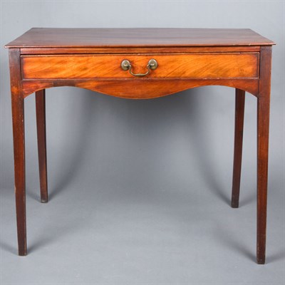 Lot 111 - George III Mahogany Work Table Circa 1800...