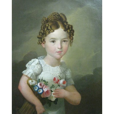 Lot 5 - Austrian School 19th Century Portrait of a...
