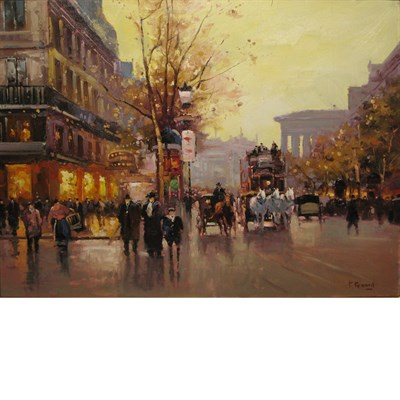 Lot 72 - Paul Renard French, 1941-1997 Paris at...