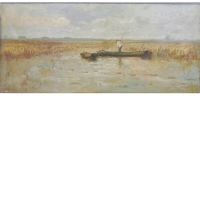 Lot 55 - Aris Knikker Dutch, 1887-1962 The Boatman...