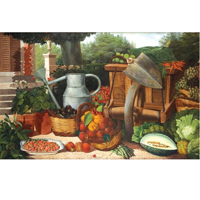 Lot 25 - Continental School 19th/20th Century Garden...