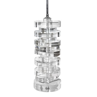 Lot 129A - 20th Century Design Lamp Acrylic and metal...