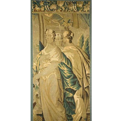 Lot 476A - Aubusson Tapestry Panel France, 18th century...