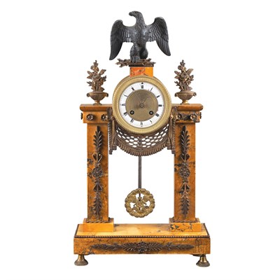 Lot 579 - American Empire Style Gilt-Metal and Yellow...