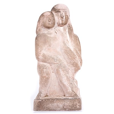 Lot 95 - William Zorach American, 1887-1966 Mother and...