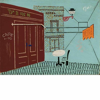 Lot 360 - Stuart Davis American, 1892-1964 Study Avenue...