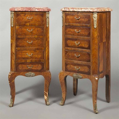 Lot 401 - Pair of Transitional Louis XV/XVI Style...