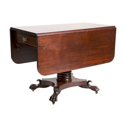 Lot 113 - Classical Mahogany Pembroke Table Possibly...