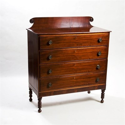 Lot 264 - Classical Mahogany Chest of Drawers Circa 1825...