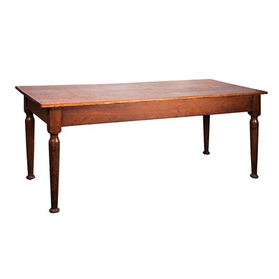 Lot 1038 - English Oak Side Table The rectangular top...