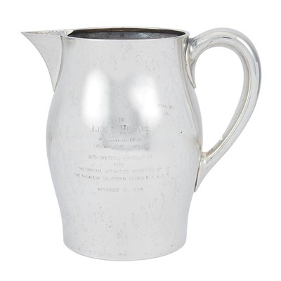 Lot 1176 - Wallace Sterling Silver Paul Revere Pitcher...