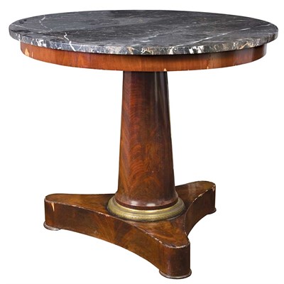 Lot 1140 - Restauration Marble Top Ormolu Mounted...