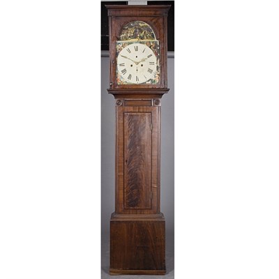 Lot 541 - George III Mahogany Tall Case Clock Height 7...