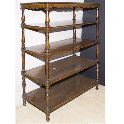Lot 211 - Georgian Style Mahogany Etagere Height 57...