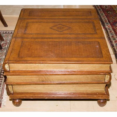 Lot 269 - Book-Form Low Table Height 16 inches, width 34...