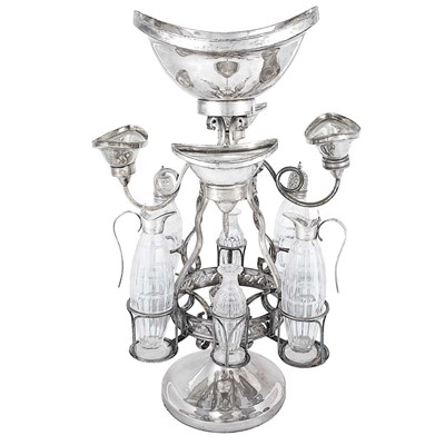Lot 328 - Sheffield Silver Plated Epergne Late 18th...