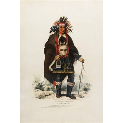 Lot 90 - McKenney & Hall OKEE-MAKEE-QUID Hand-colored...