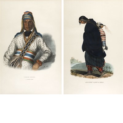 Lot 92 - McKenney & Hall CHIPPEWAY SQUAW & CHILD;...