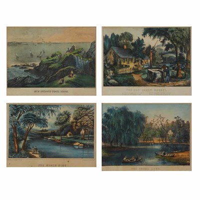 Lot 100 - Currier & Ives, publishers NEW ENGLAND COAST...