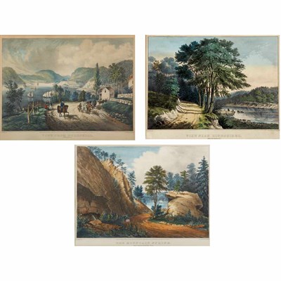 Lot 99 - Currier & Ives, publishers THE MOUNTAIN SPRING,...