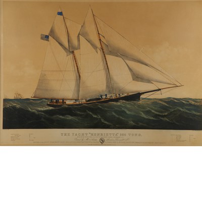 Lot 102 - Currier & Ives, publishers THE YACHT...