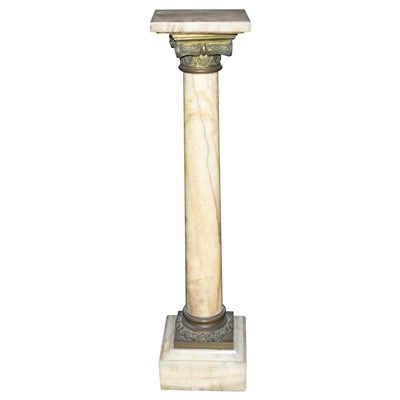 Lot 703 - Neoclassical Style Gilt-Bronze Mounted Onyx...