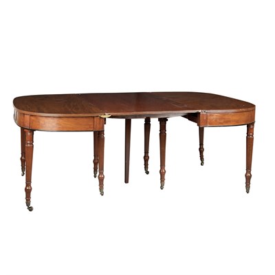Lot 270 - Federal Mahogany Dining Table First quarter of...