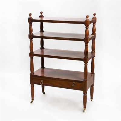 Lot 156 - Classical Mahogany Etagere 19th Century With a...