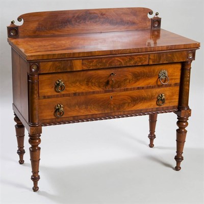 Lot 174 - Classical Mahogany Server Second quarter of...