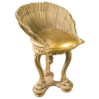 Lot 299 - Italian Neoclassical Style Carved and...