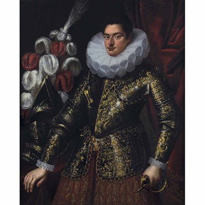 Lot 28 - Milanese School Early 17th Century Portrait of...