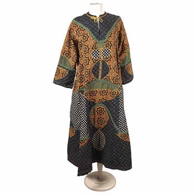 Lot 1097 - Henri Bendel Patchwork Caftan 1970s Various...
