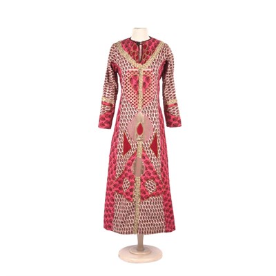 Lot 1098 - Henri Bendel Patchwork Caftan 1970s Various...
