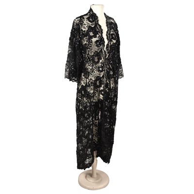 Lot 1068 - Giorgio di Sant' Angelo Long Black Lace...