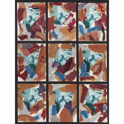 Lot 78 - Dario Villalba Spanish, b. 1939 Modulo II,...