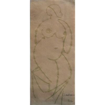 Lot 25 - Gaston Lachaise American, 1882-1935 Standing...