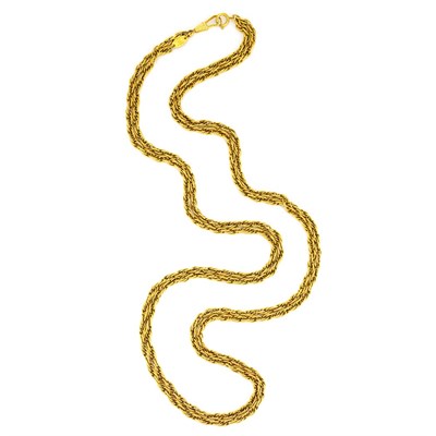 Lot 1114 - Chanel Chain Link Double-Strand Sautoir 1982...