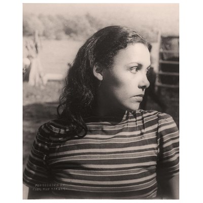 Lot 1001 - VAN VECHTEN, CARL Lena Horne [1941]. Gelatin...