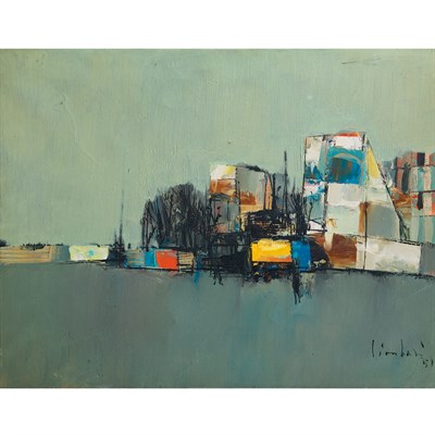 Lot 1029 - Nicola Simbari Italian, b. 1927 Trastevere,...