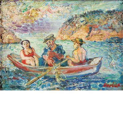 Lot 1160 - David Burliuk Russian/American, 1882-1967...
