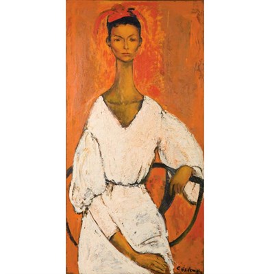 Lot 1175 - Geoffrey Holder American, b. 1930 Lena, 1959...