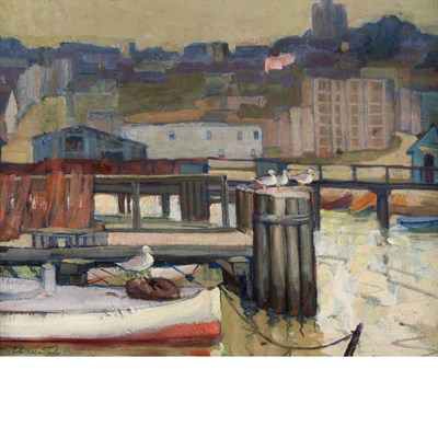 Lot 49 - Elmer Stanley Hader American, 1889-1973 Sunny...