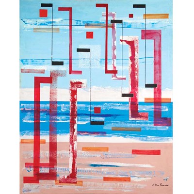 Lot 120 - Irene Rice Pereira American, 1907-1971...