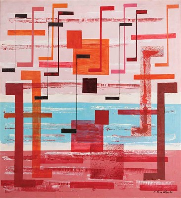 Lot 121 - Irene Rice Pereira American, 1907-1971 Blazing...