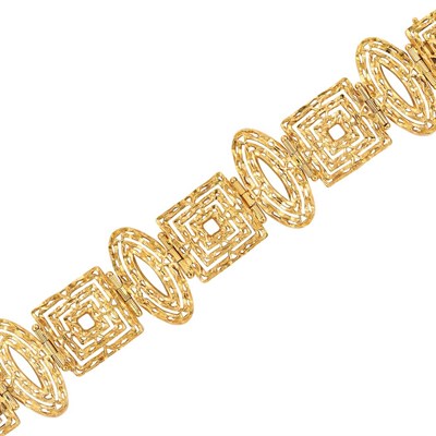 Lot 391 - Gold Bracelet, Ilias Lalaounis