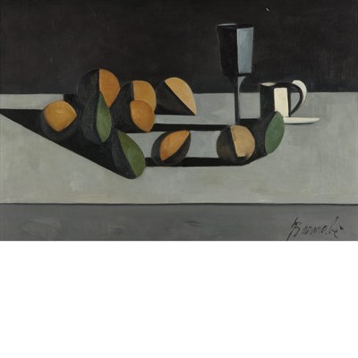Lot 8 - Duilio Barnabe Italian, 1914-1961 Still Life...