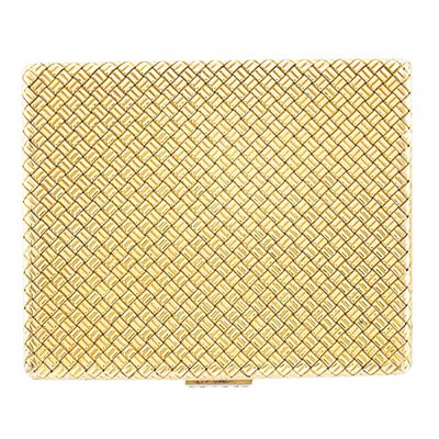 Lot 326 - Gold and Diamond Case, Van Cleef & Arpels