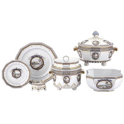 Lot 471 - Nymphenburg Porcelain Dinner Service Early...