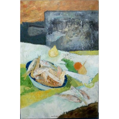 Lot 15 - Guy Bardone French, b. 1927 Les Rougets du...