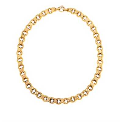 Lot 35 - Antique Gold Chain Necklace